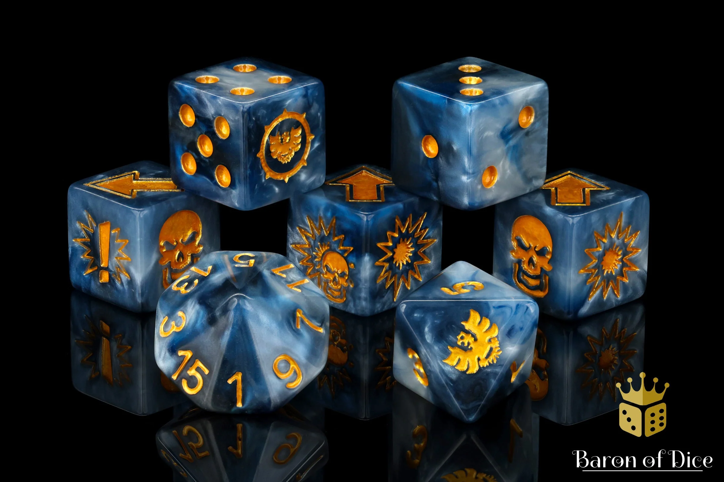 Titanium, Football Dice Sets - Image 10