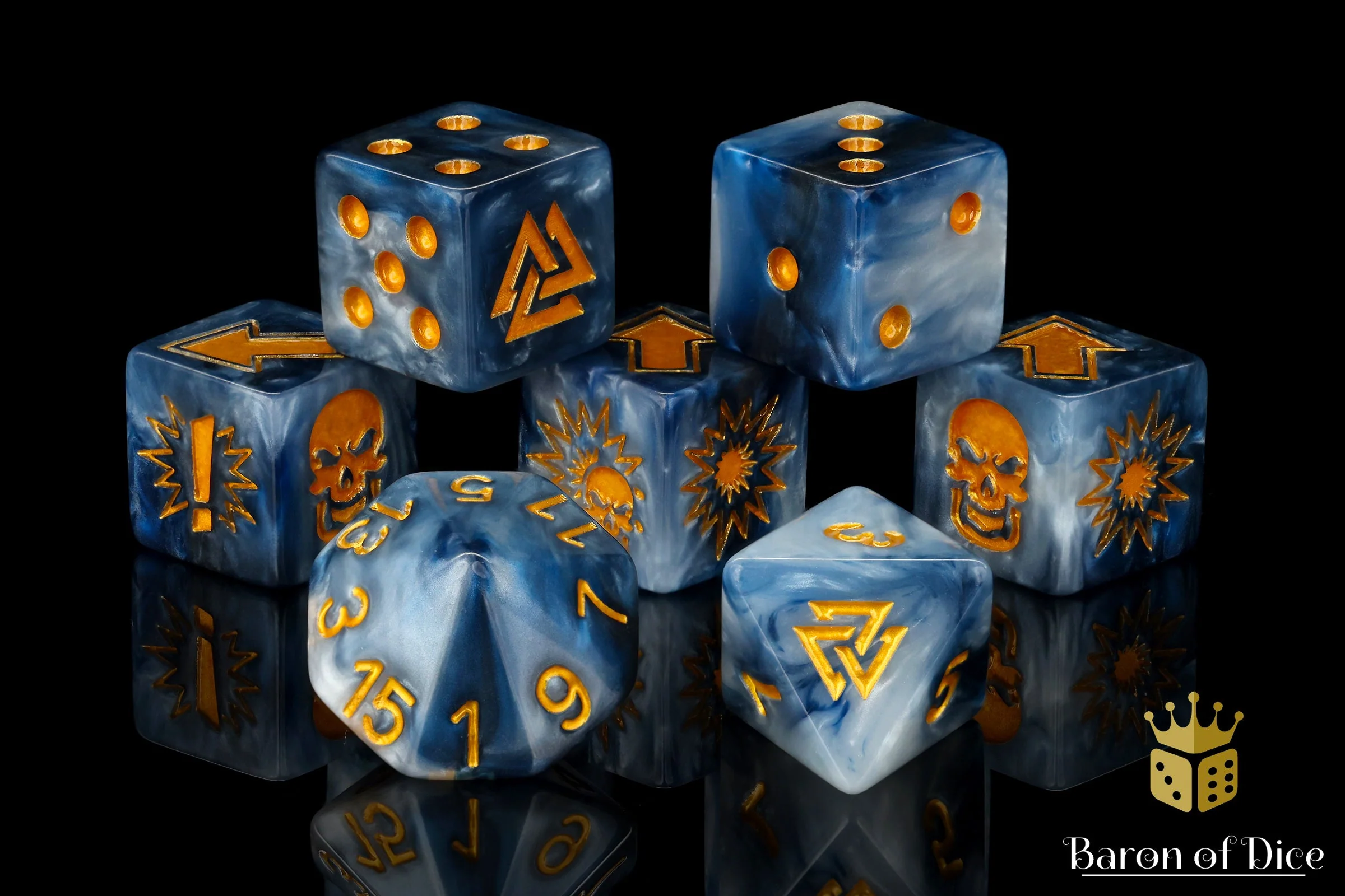 Titanium, Football Dice Sets - Image 11