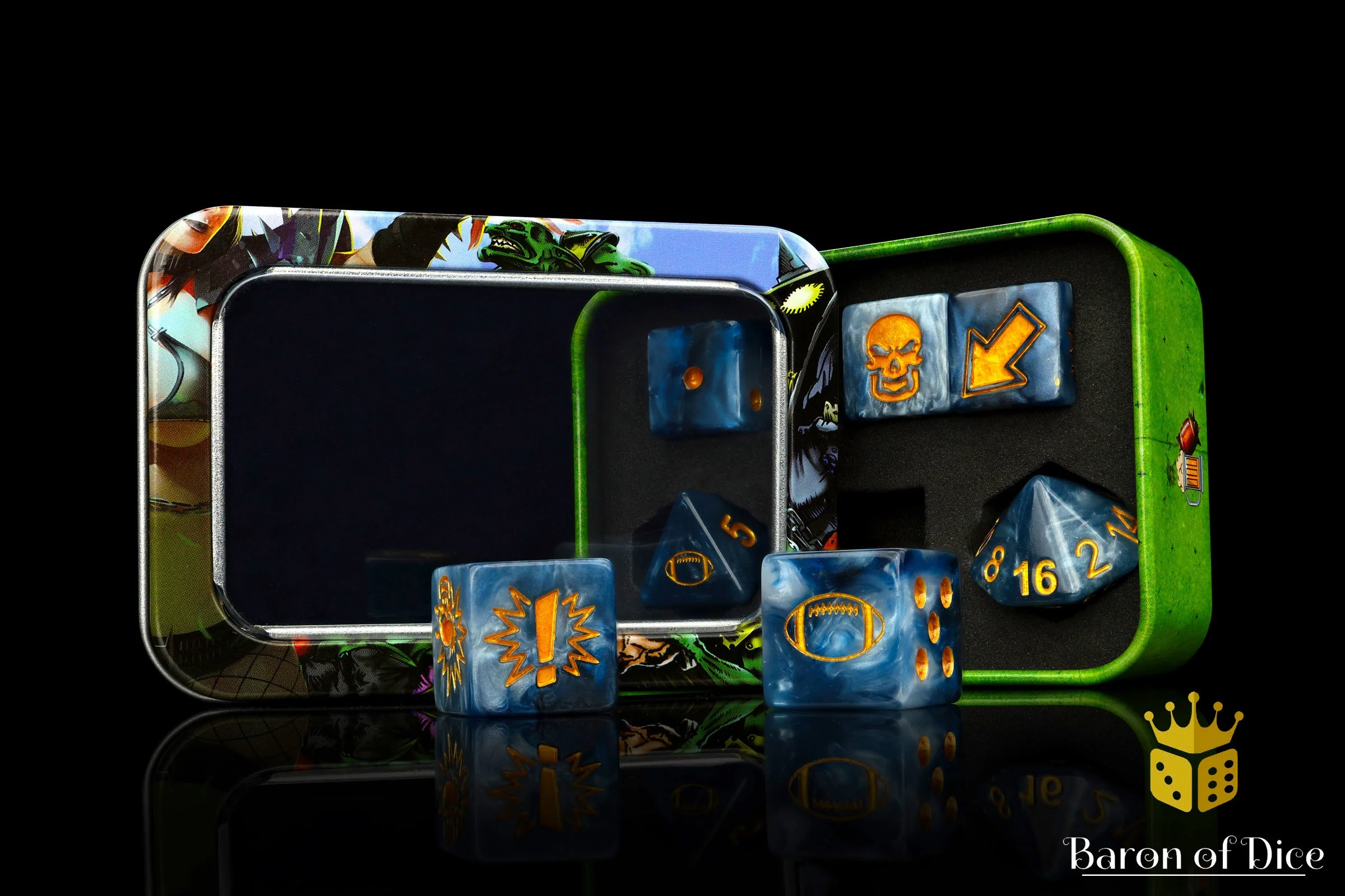 Titanium, Football Dice Sets - Image 4