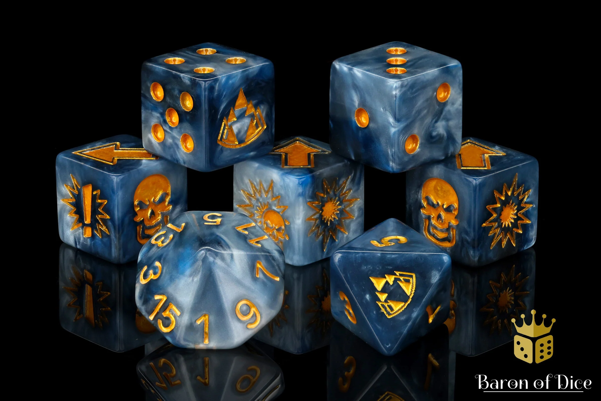 Titanium, Football Dice Sets - Image 7
