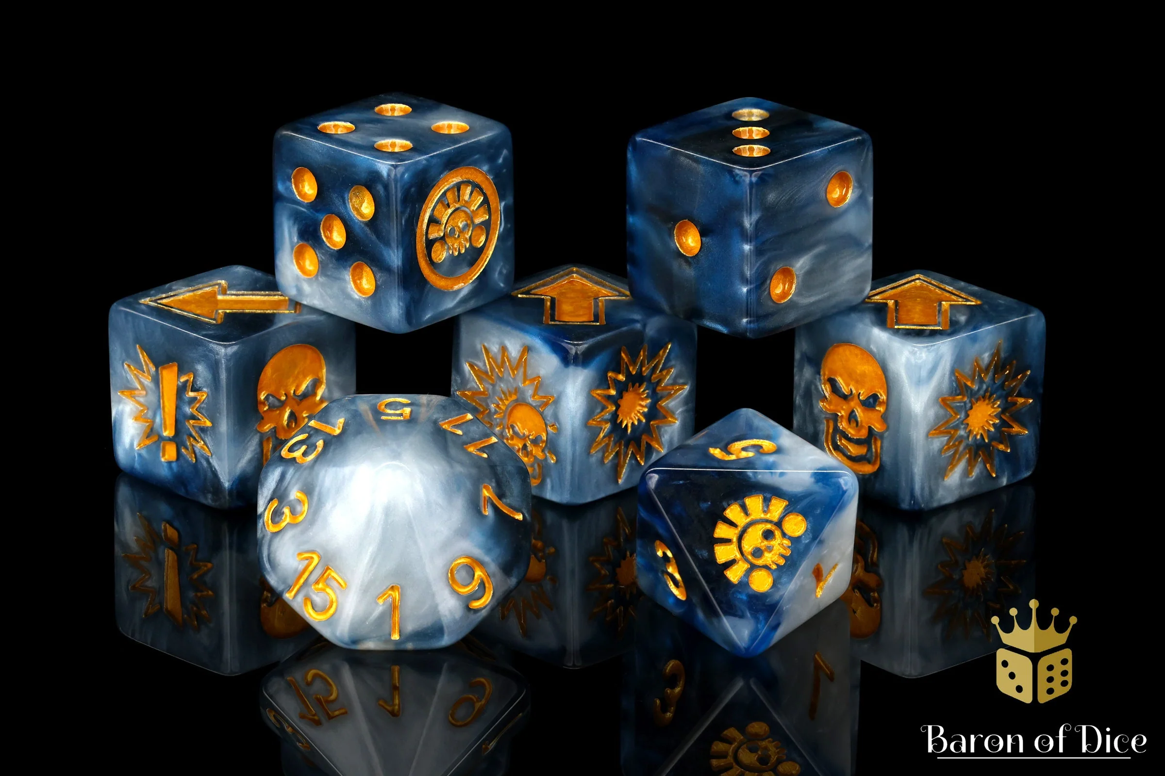 Titanium, Football Dice Sets - Image 8