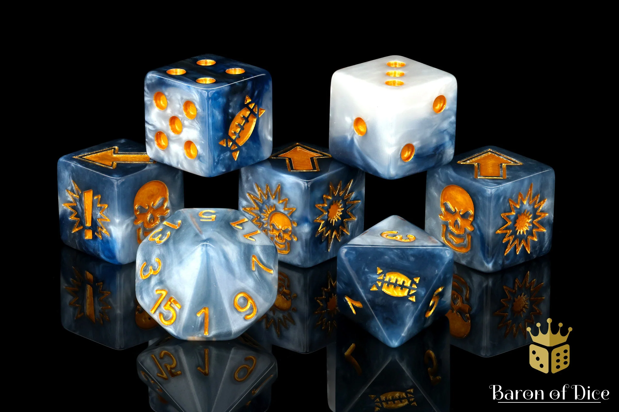 Titanium, Football Dice Sets - Image 9