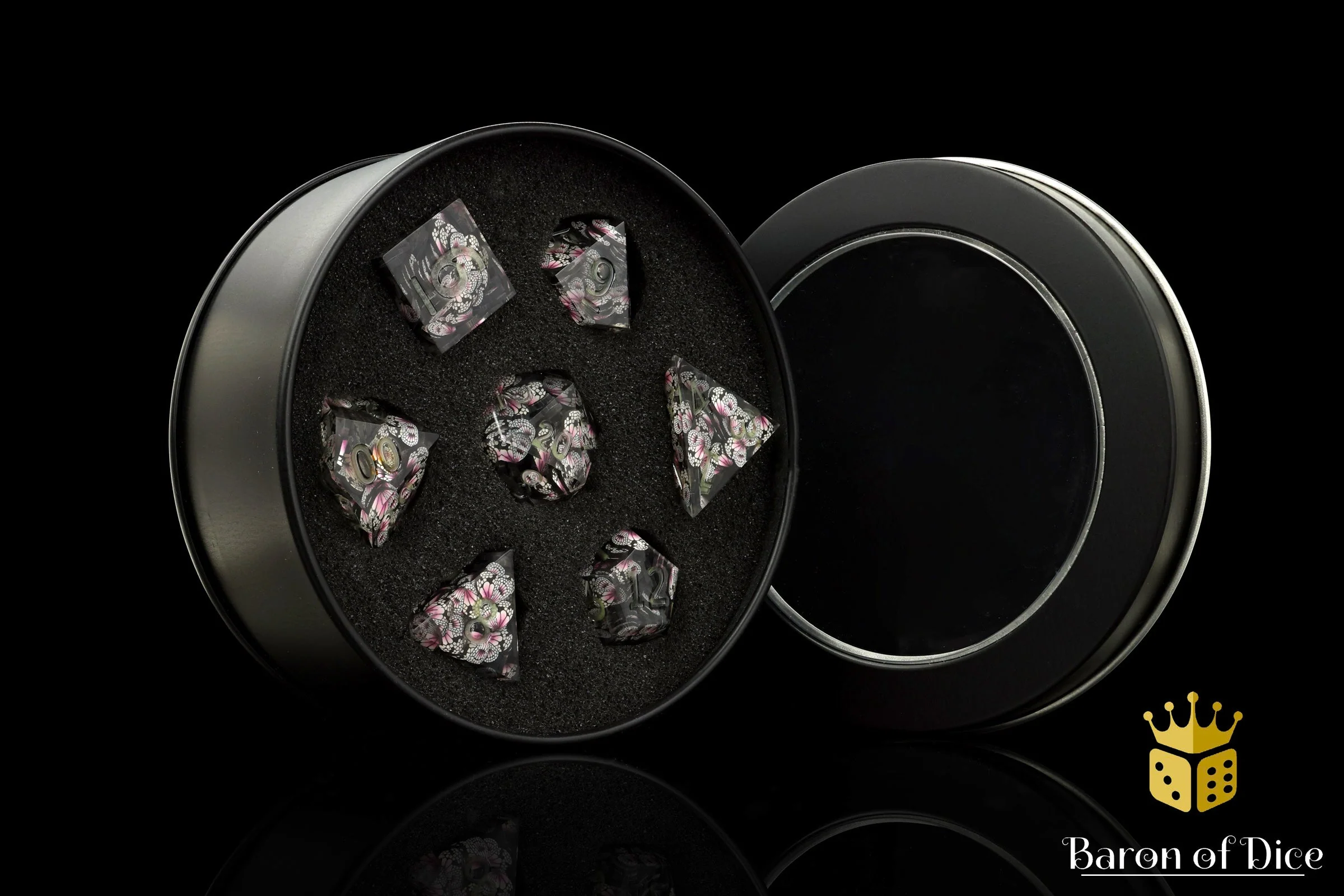 Transformation Sharp Edge Rpg Dice Set - 7 Pieces - Image 2