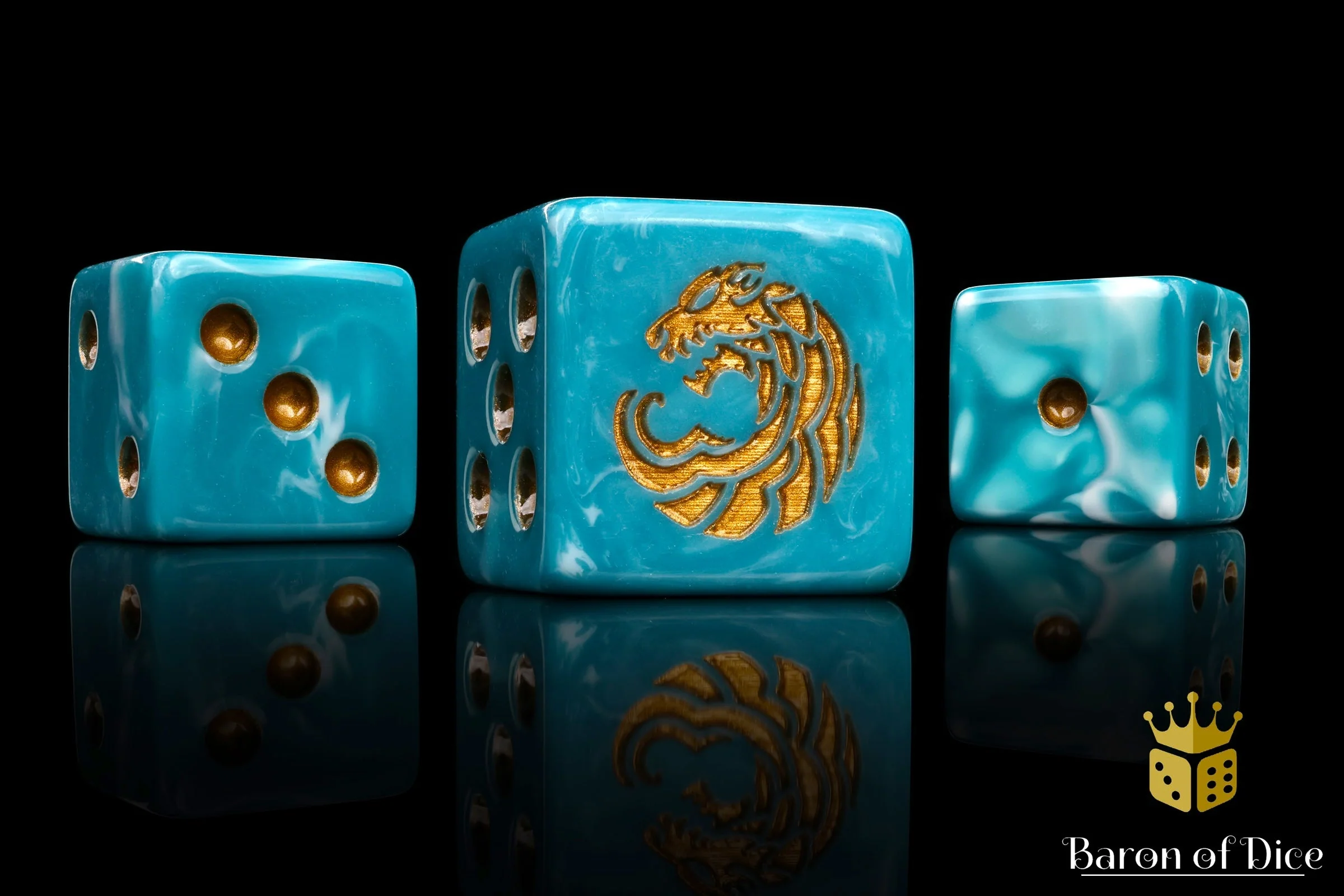 Tribal Wolf 16Mm Dice - Image 2