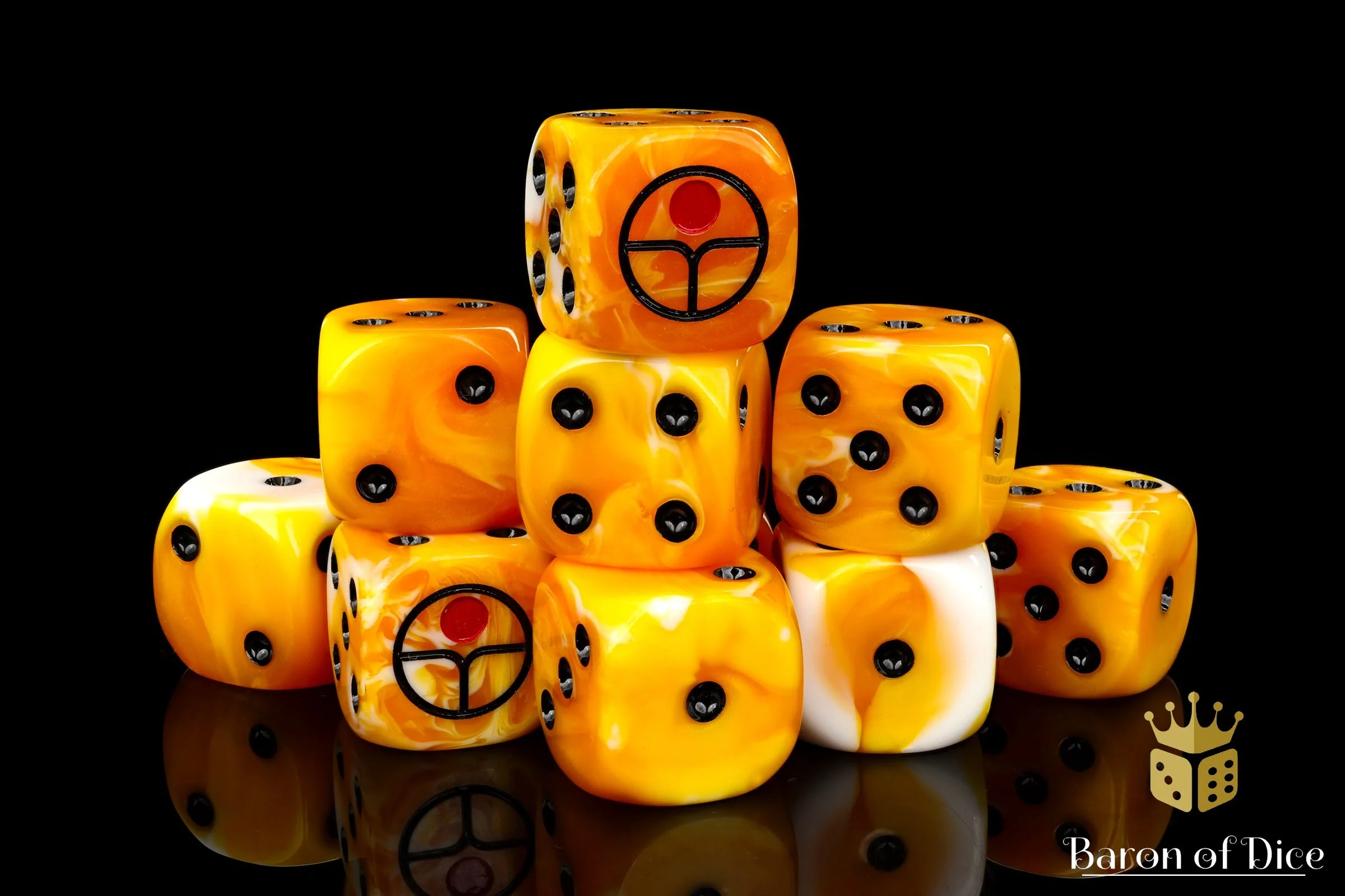 Universal Peace, Ochre, 16Mm Dice - Image 7