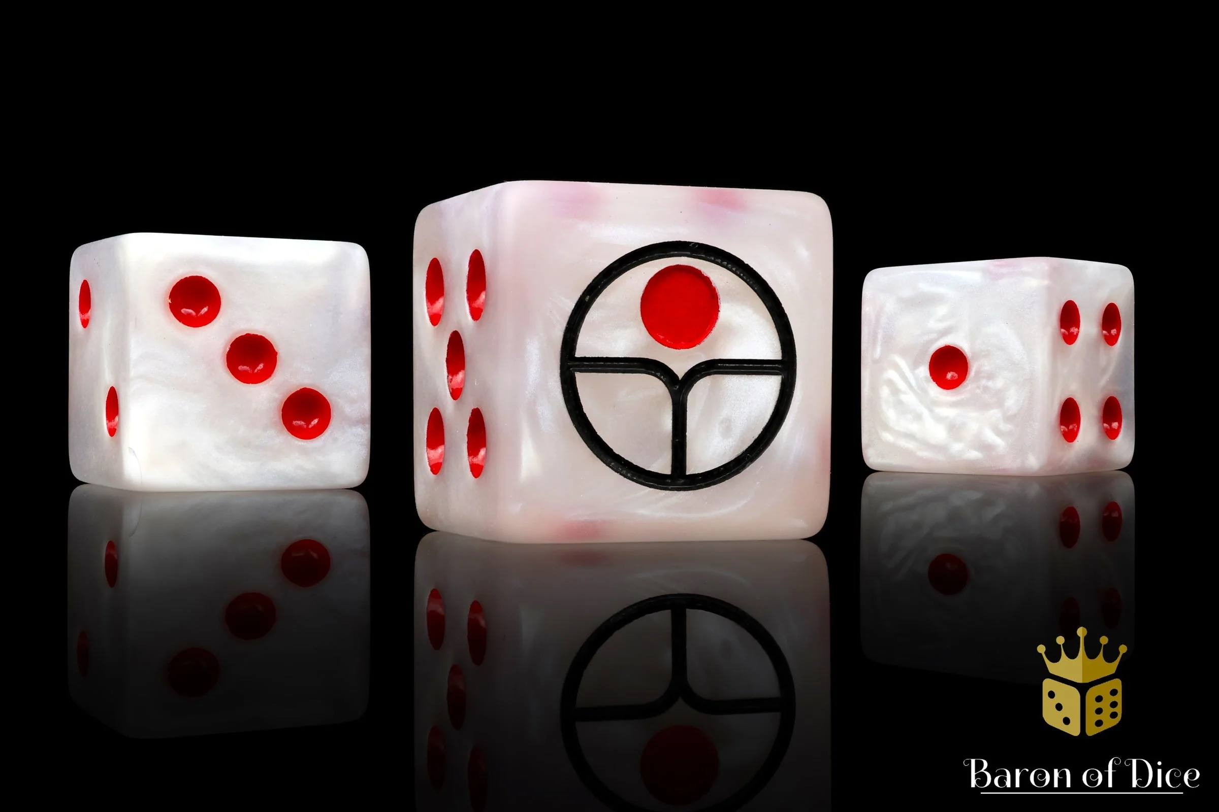 Universal Peace, White 16Mm Dice - Image 5