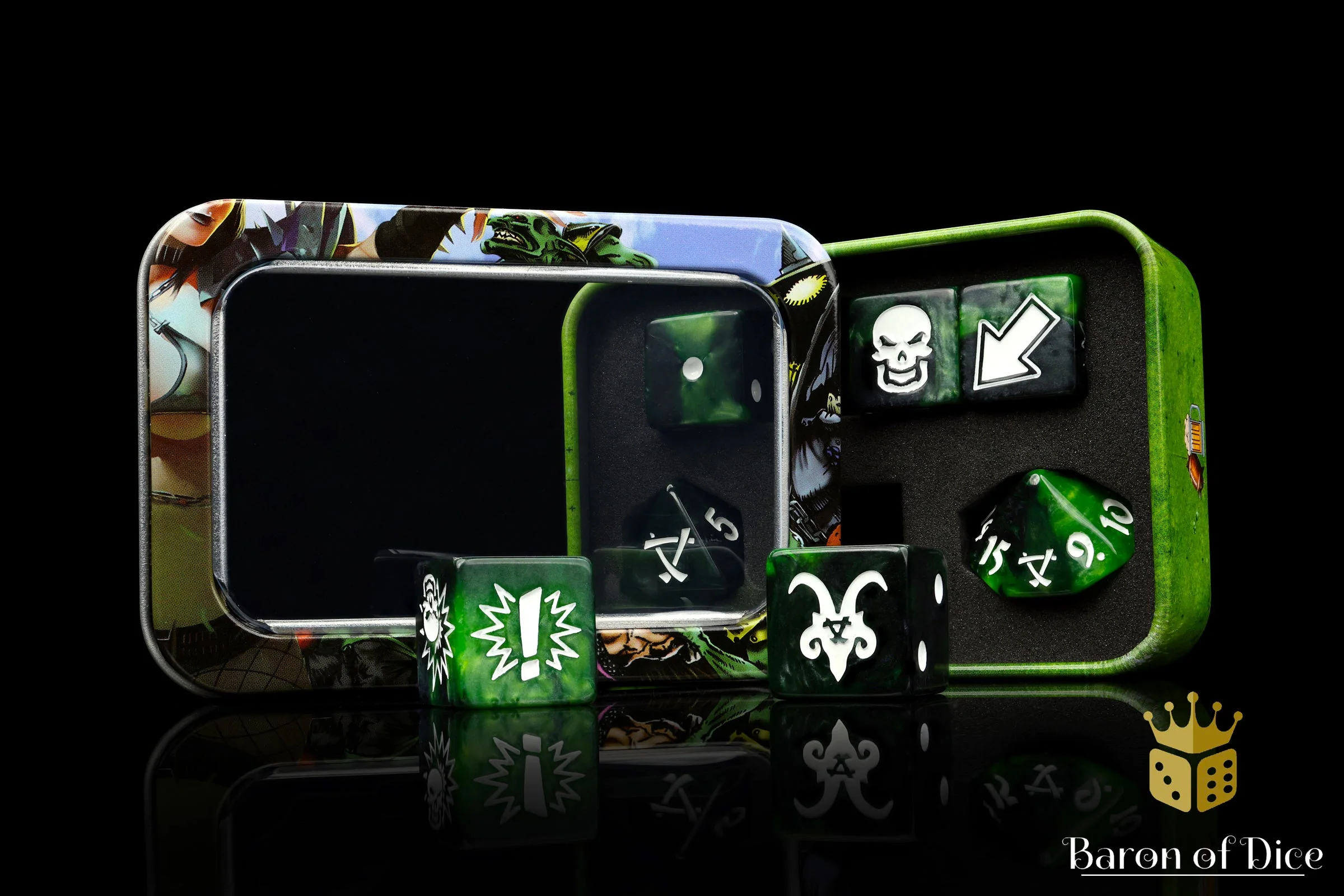 Warp Green, Football Dice Sets - Image 12