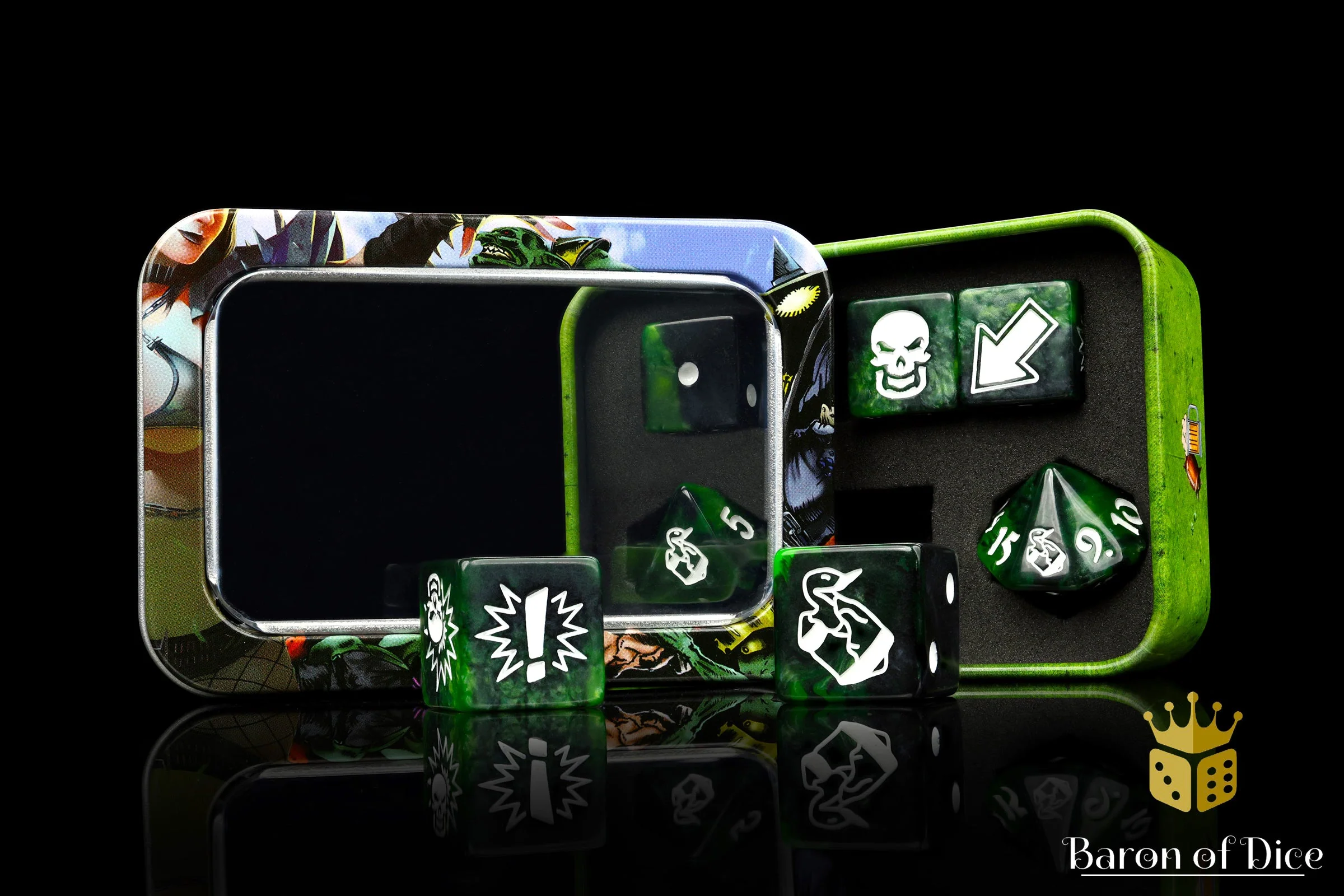 Warp Green, Football Dice Sets - Image 13