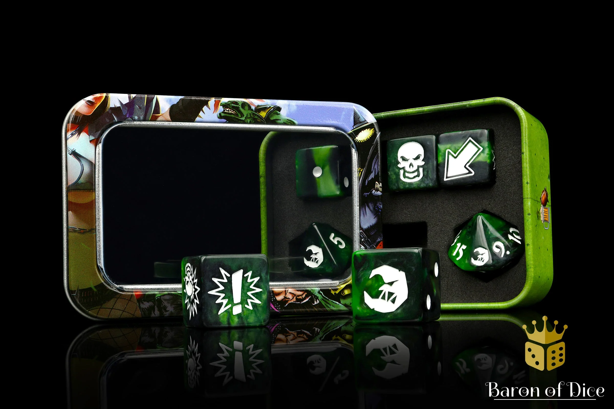 Warp Green, Football Dice Sets - Image 7