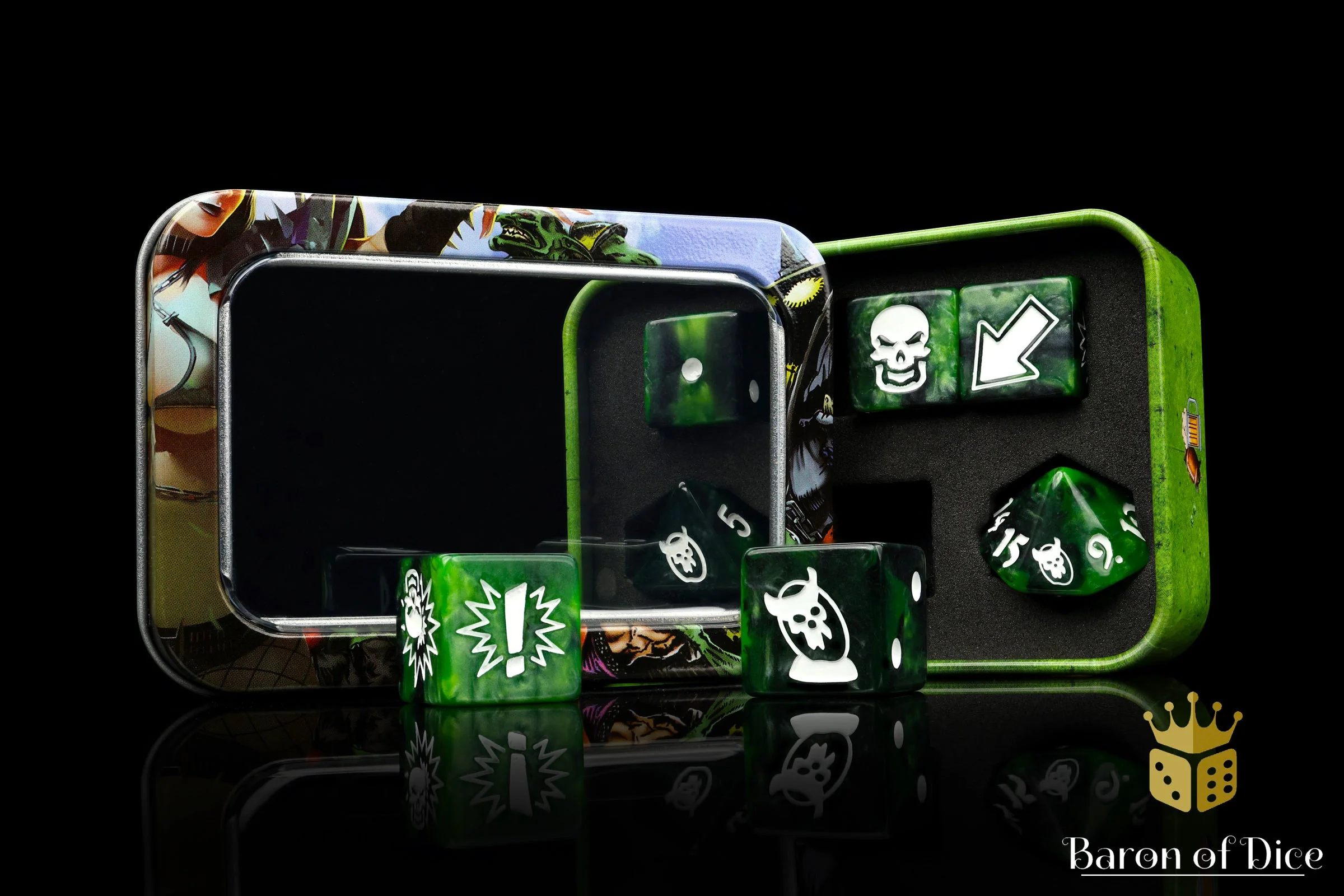 Warp Green, Football Dice Sets - Image 8