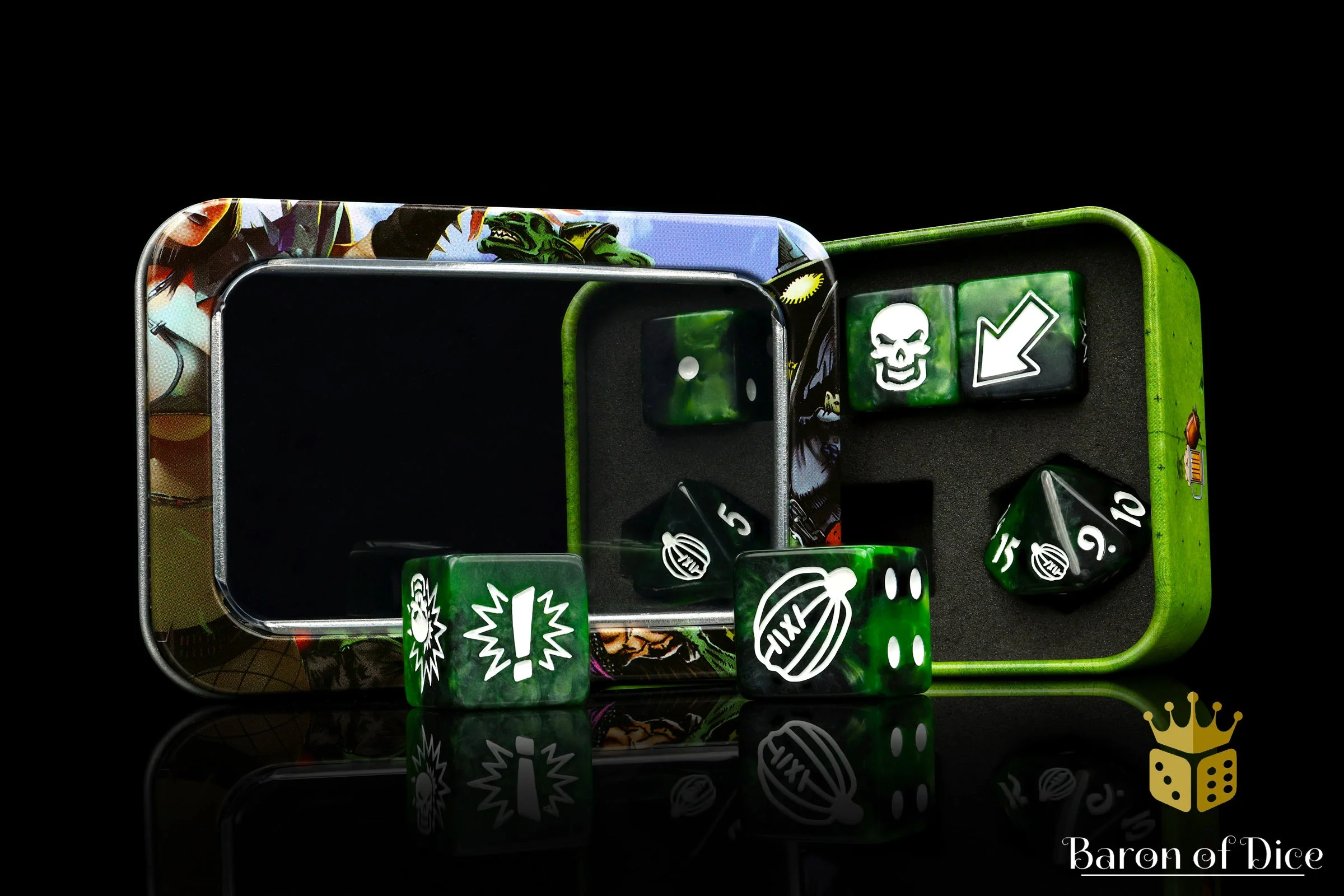 Warp Green, Football Dice Sets - Image 9