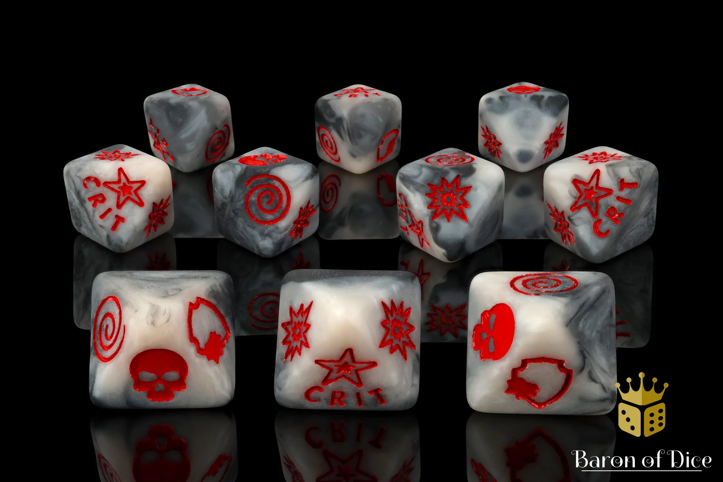 Winter Sergeant D8 Dice Set - Image 5