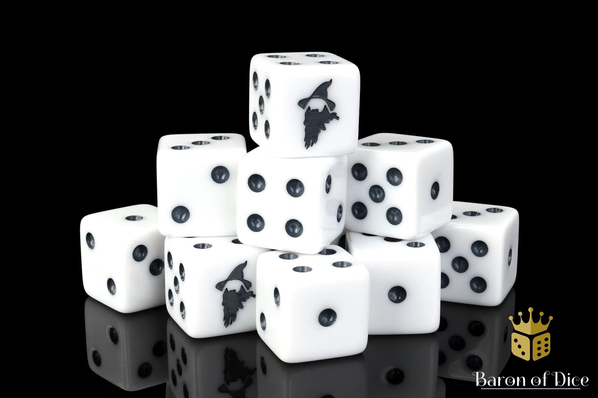 Wizard Head, Square, 16Mm Dice - Image 6